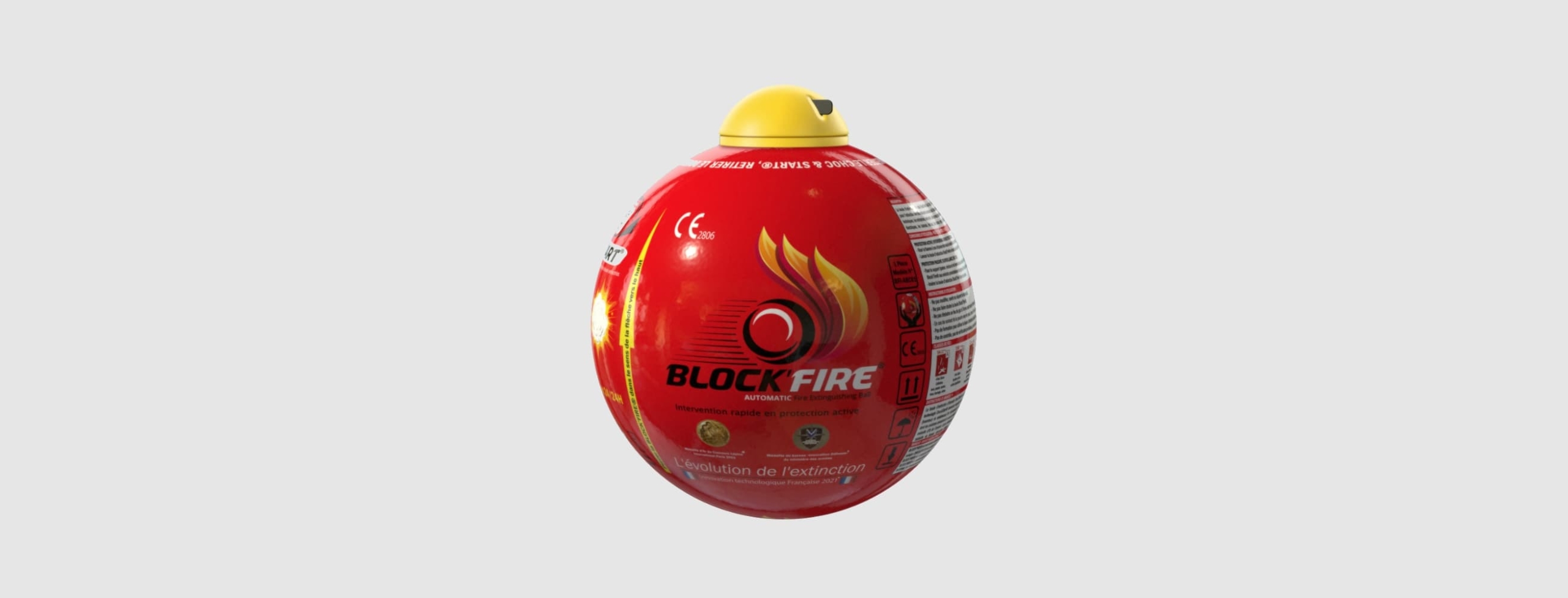 Comment installer la boule extinctrice Block’Fire® dans son foyer ?